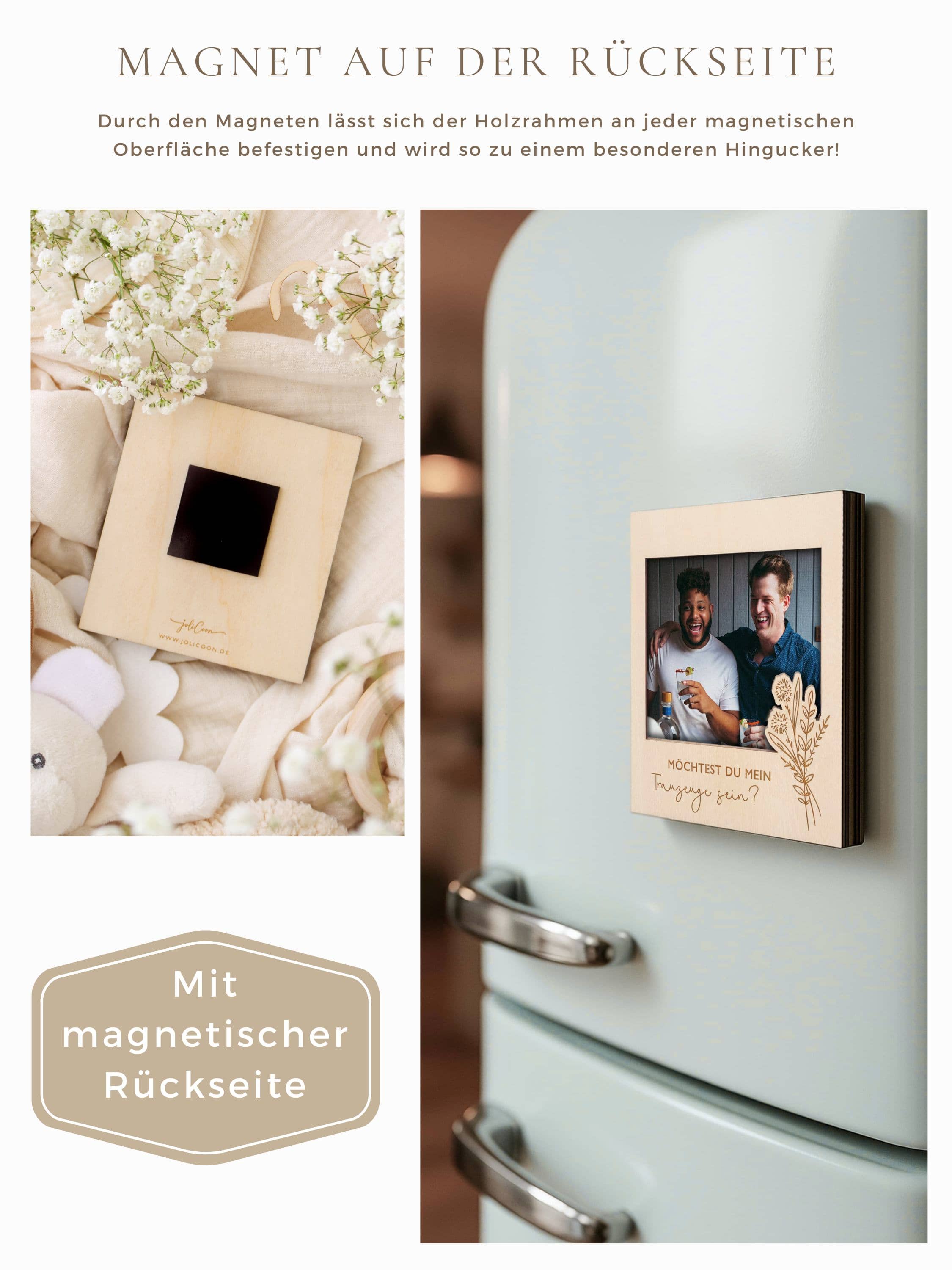 Trauzeuge Bilderrahmen