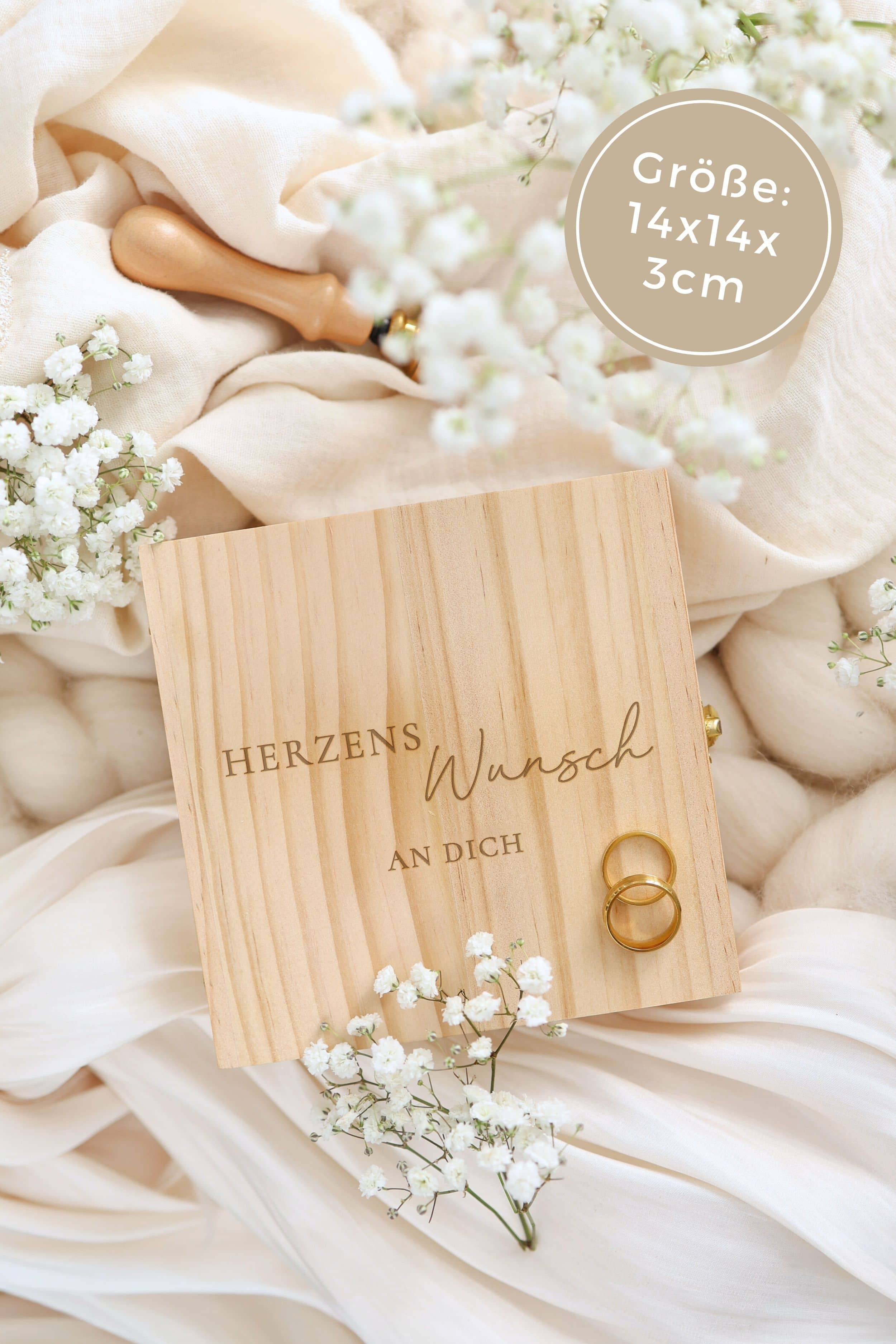 Trauzeugin fragen Holzbox