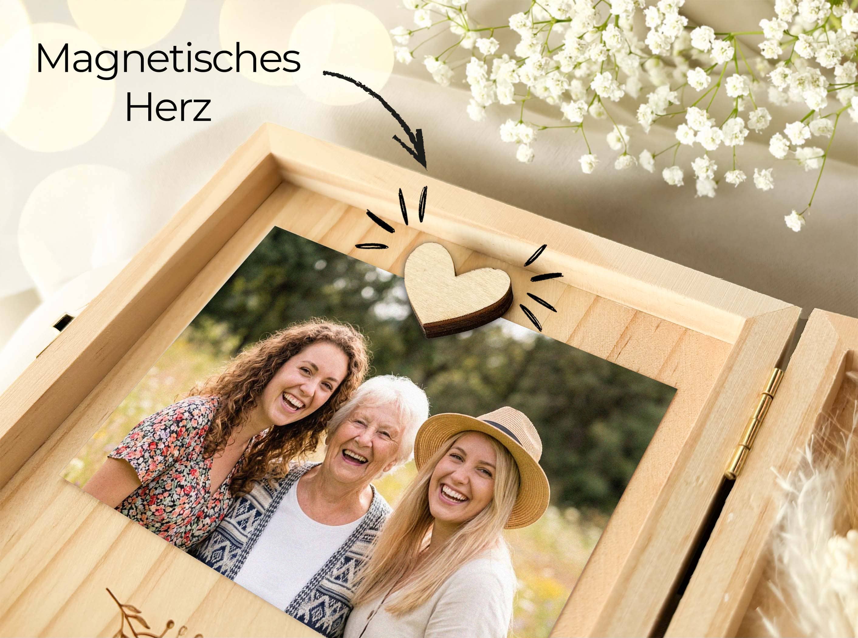 Uroma Geschenk Holzbox