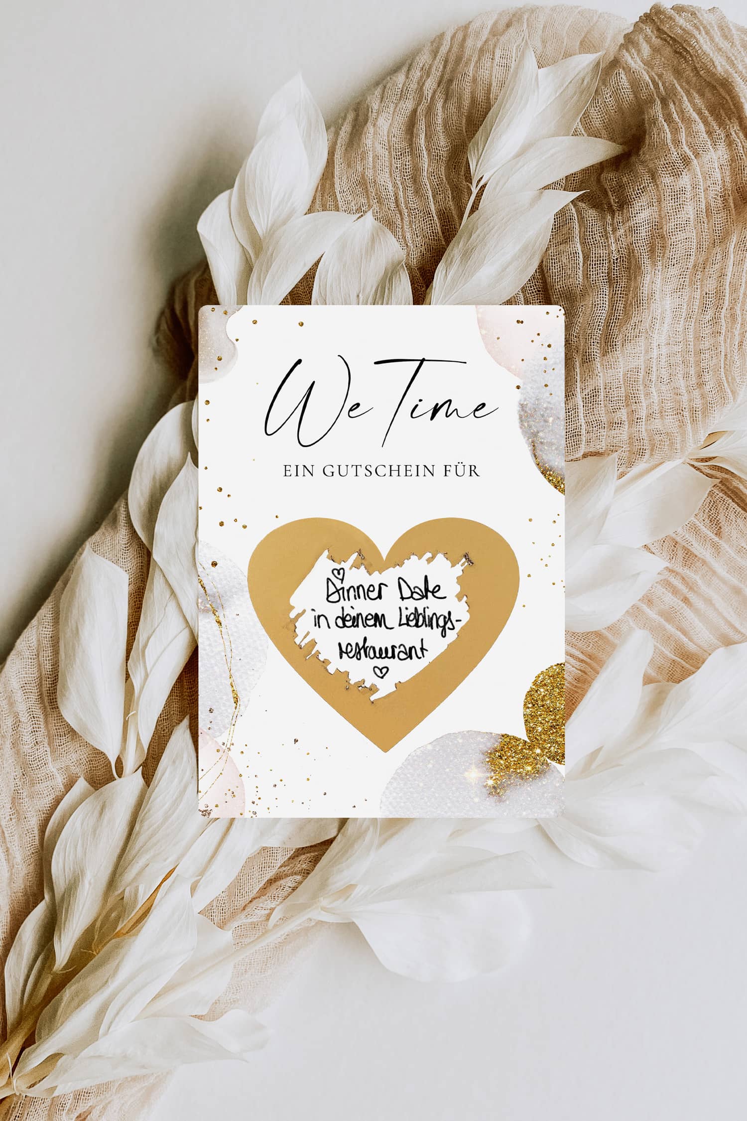 We Time Gutschein Rubbellose selber mchen Geschenk JoliCoon