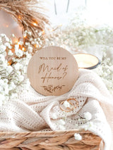 Will you be my maid of honour - Engraved wooden card