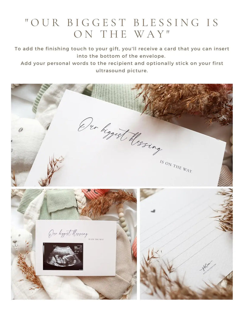 You're going to be a daddy - Engraved wooden card