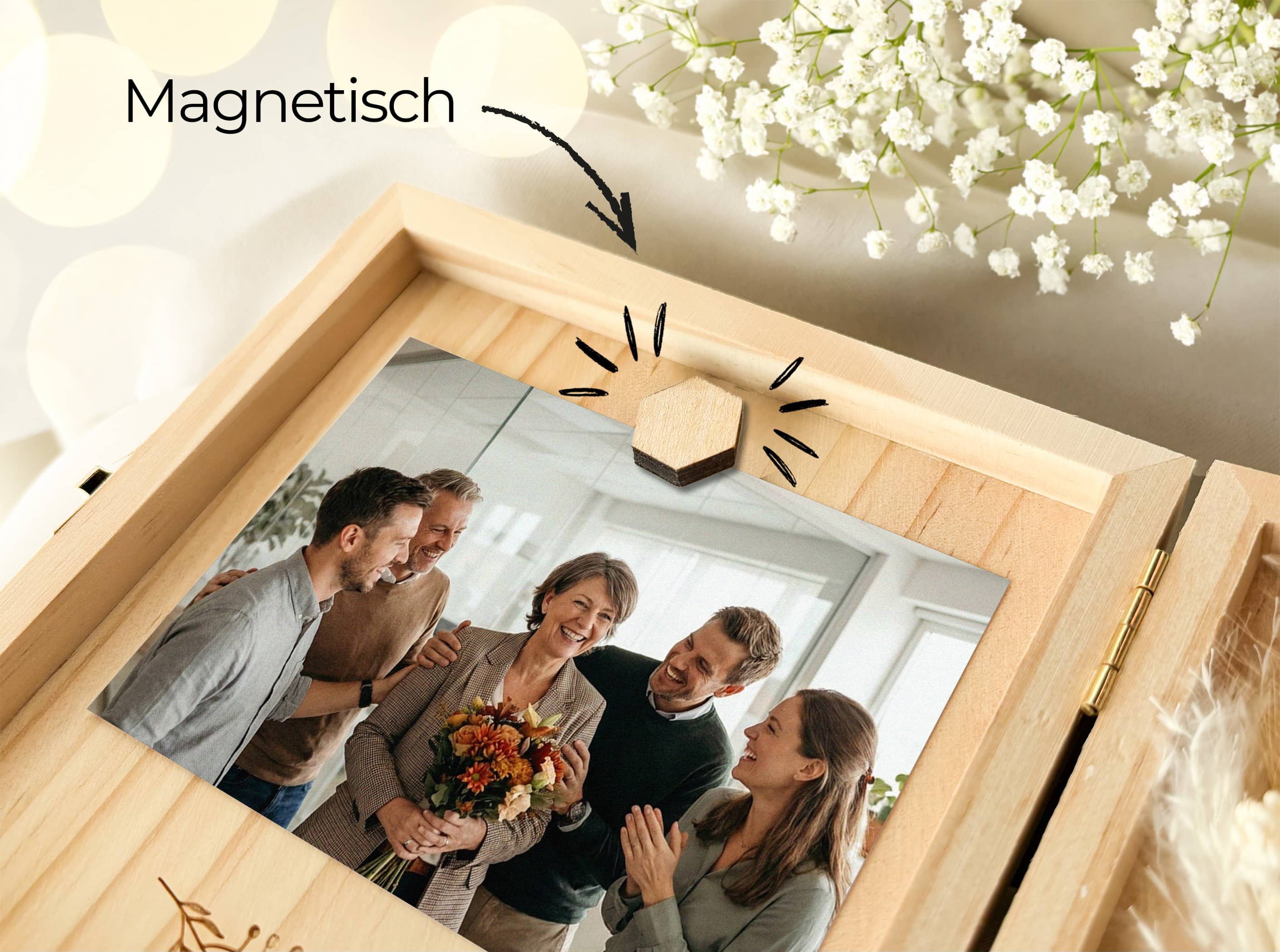 Abschiedsgeschenk Kollegen Holzbox