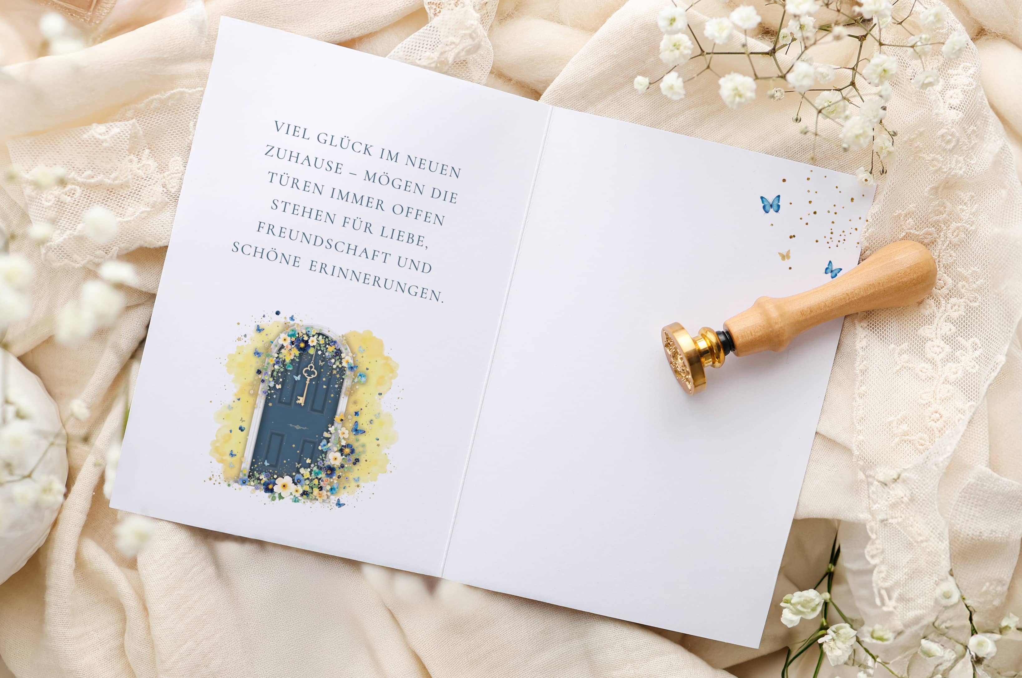 Zum Einzug Karte STARDUST