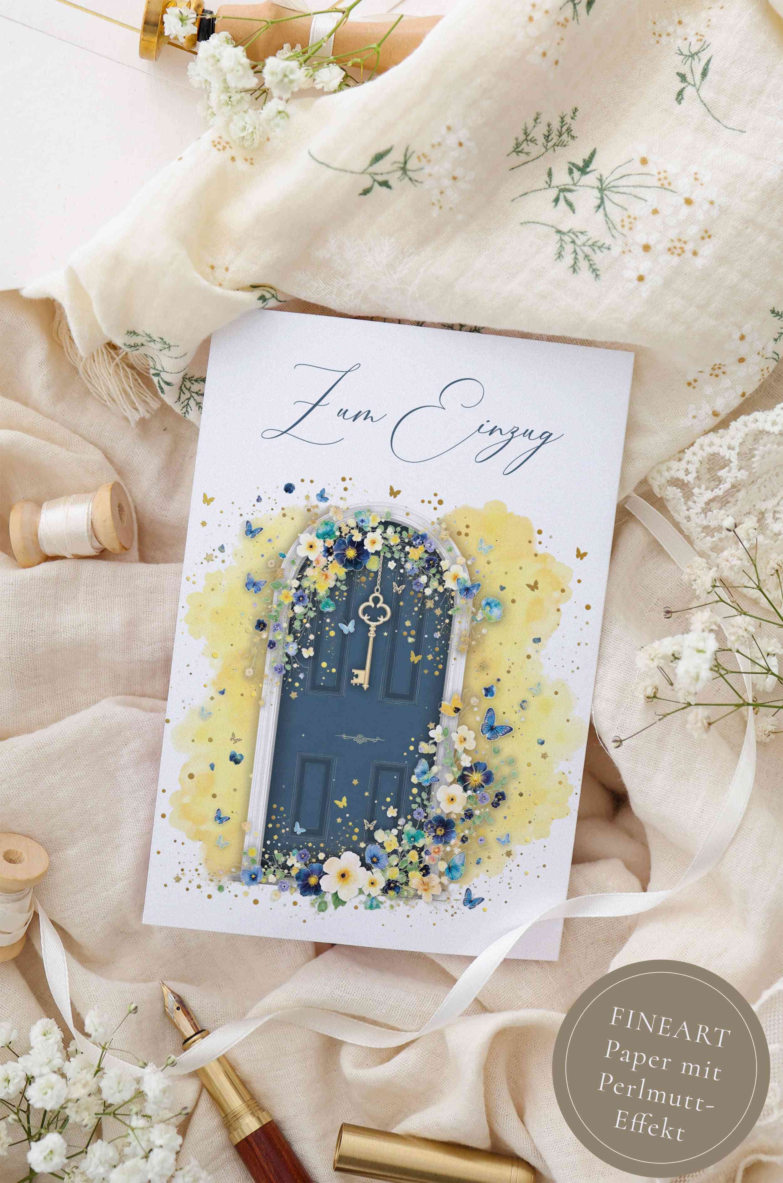 Zum Einzug Karte STARDUST