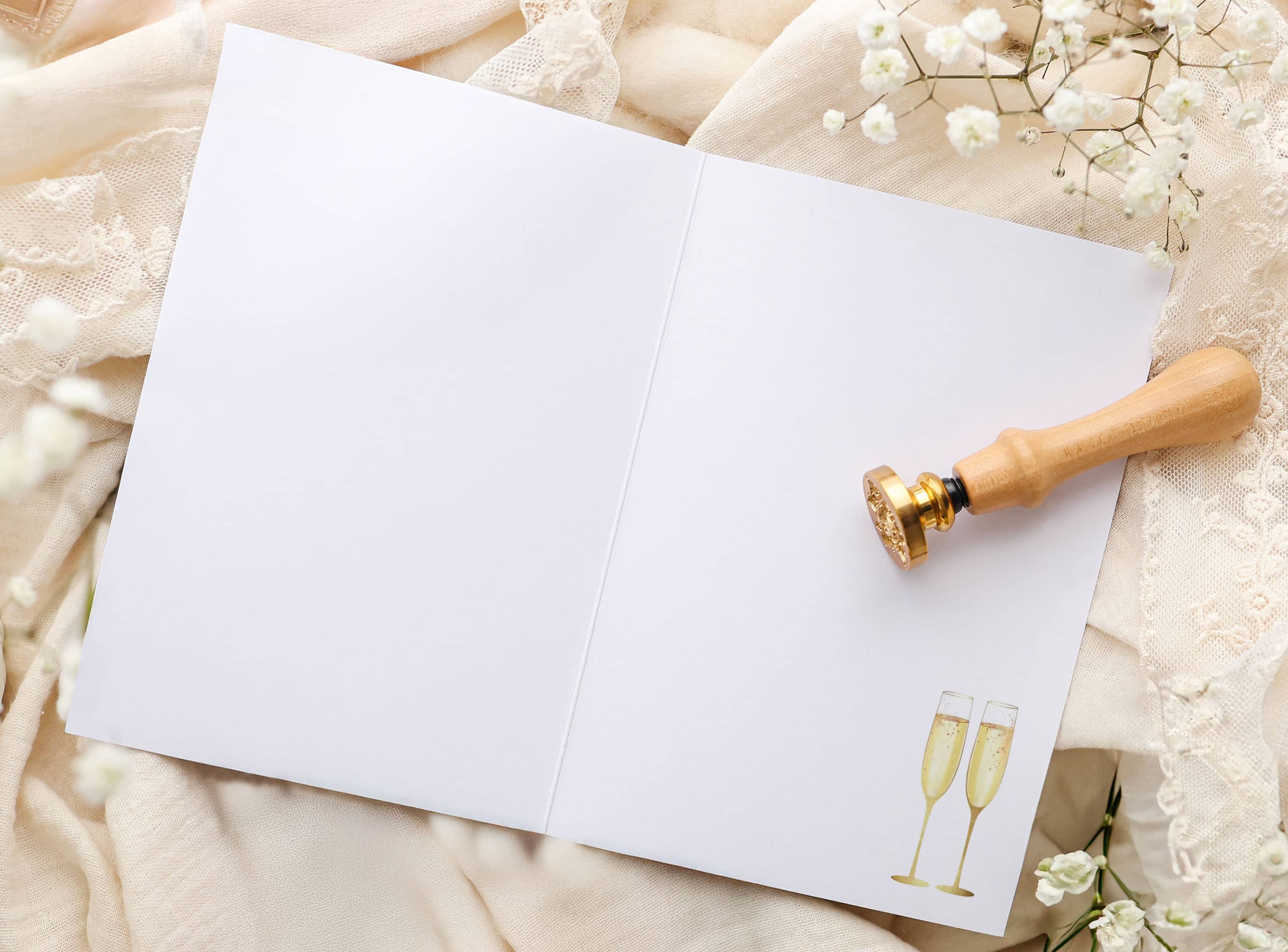 Zum Jubiläum Karte ELEGANT