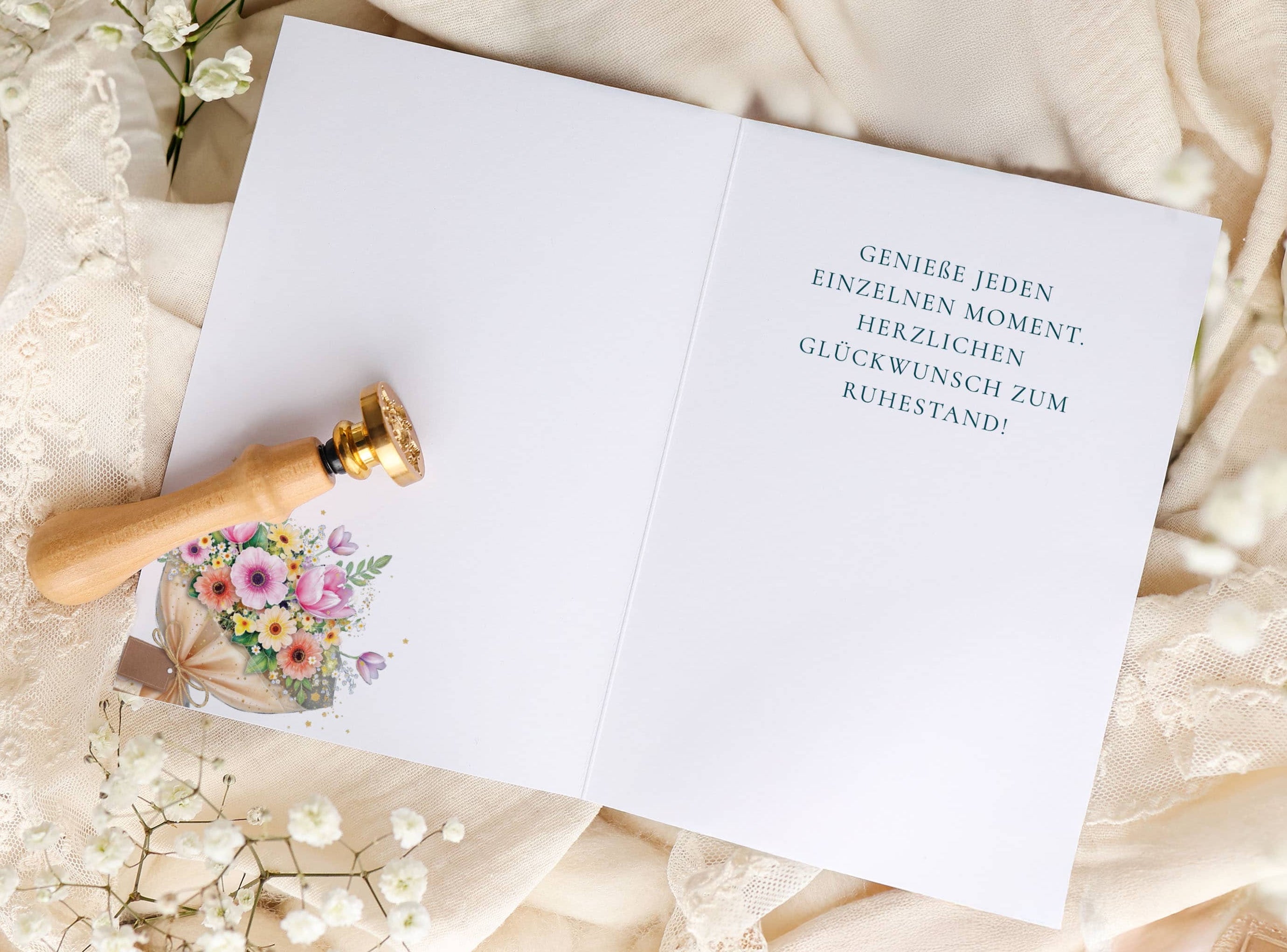 Zum Ruhestand Karte STARDUST