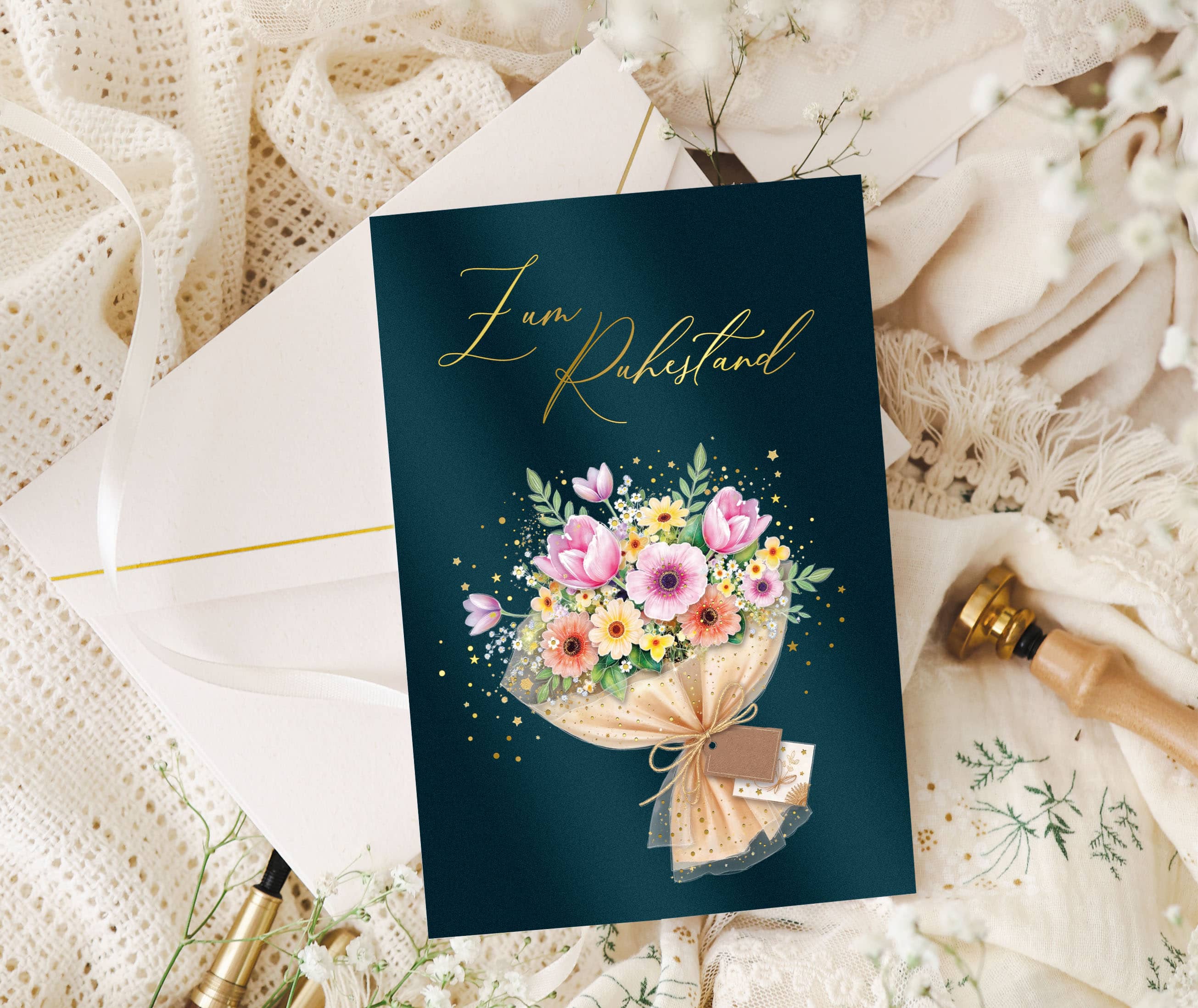 Zum Ruhestand Karte STARDUST