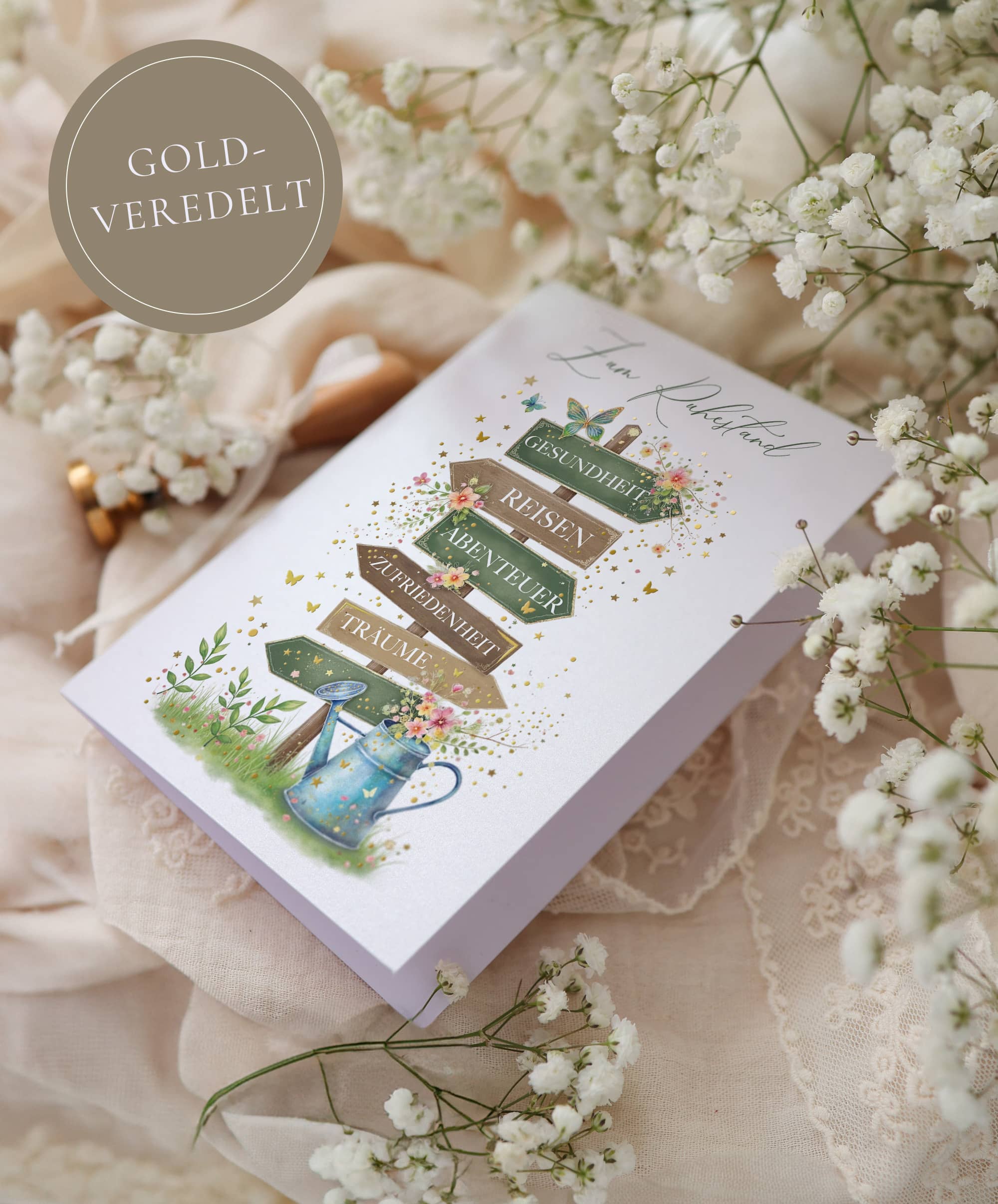 Zum Ruhestand Karte STARDUST Wegweiser