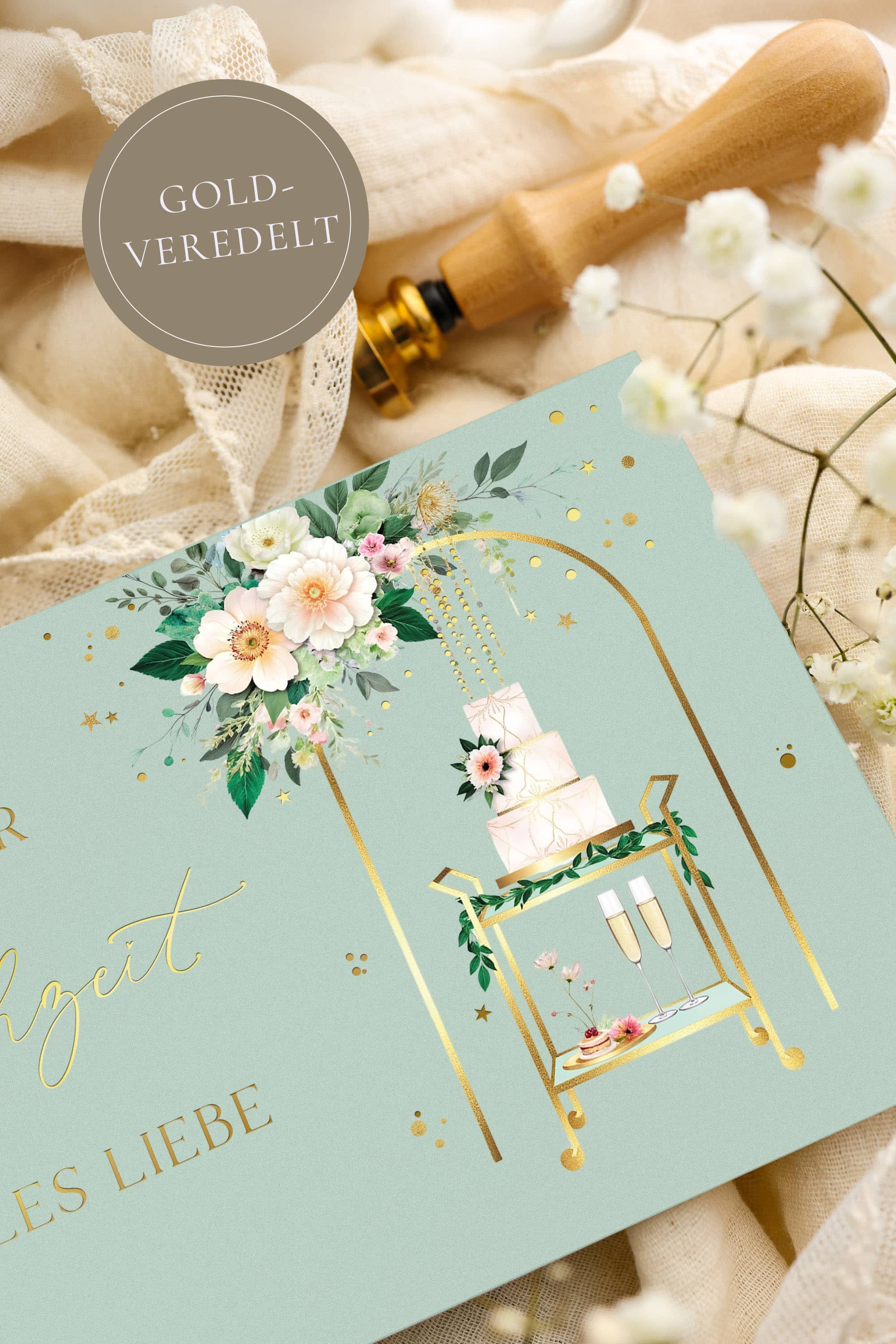 Hochzeitskarte ELEGANT