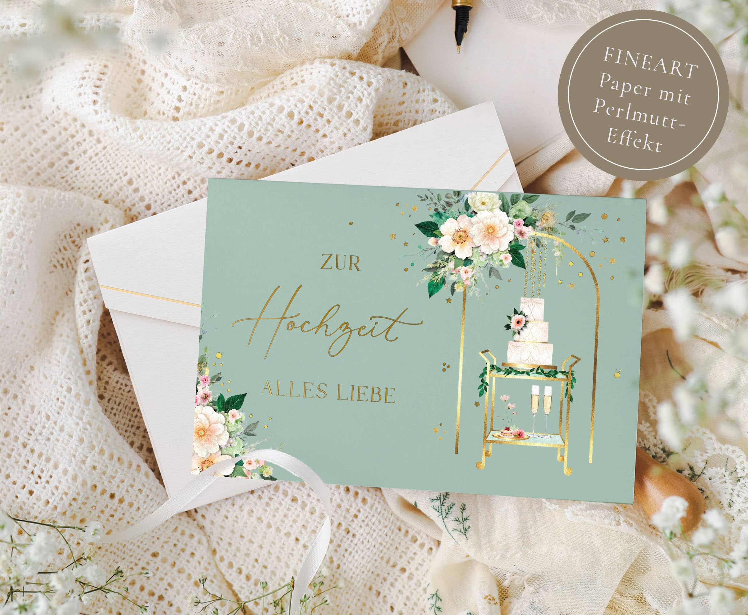 Hochzeitskarte ELEGANT