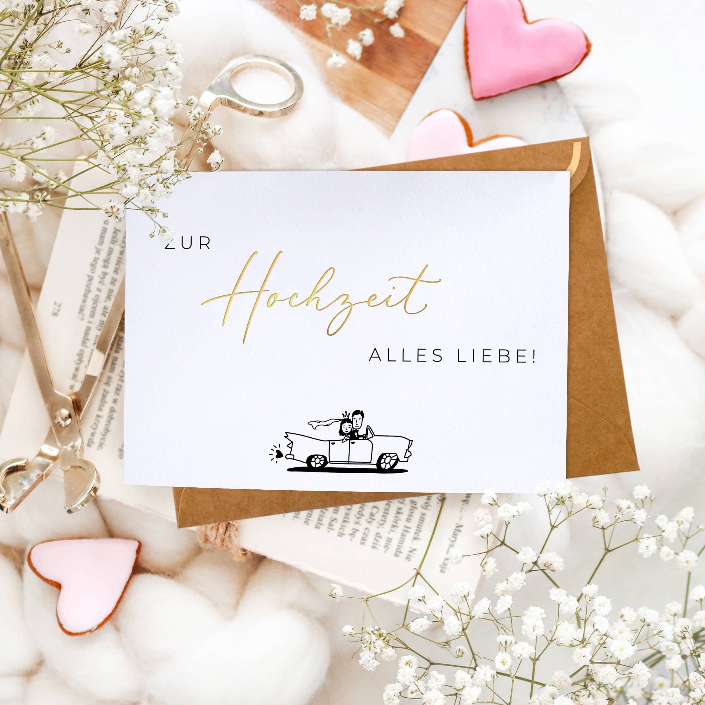 zur hochzeit karte zur hochzeit brautpaar alles gute hochzeitskarte