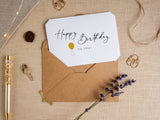 Geburtstagskarte Happy Birthday to you Klappkarte - JoliCoon