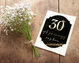 30 Geburtstag - A princess was born Flaschenetikett - JoliCoon