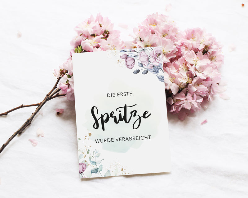 Meilensteinkarten Kinderwunsch Miracles take a little time - JoliCoon