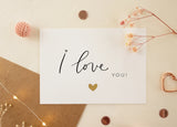 I love you Carte