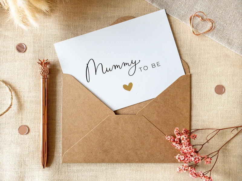 Mummy to be card - JoliCoon