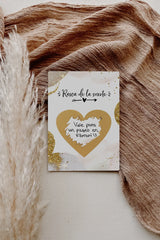 Tarjeta para rascar para escribir - Golden Glamour