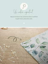 Tu vas être papi Carte à gratter Eucalyptus