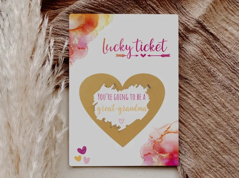 You're going to be a great-grandma scratch card Dream